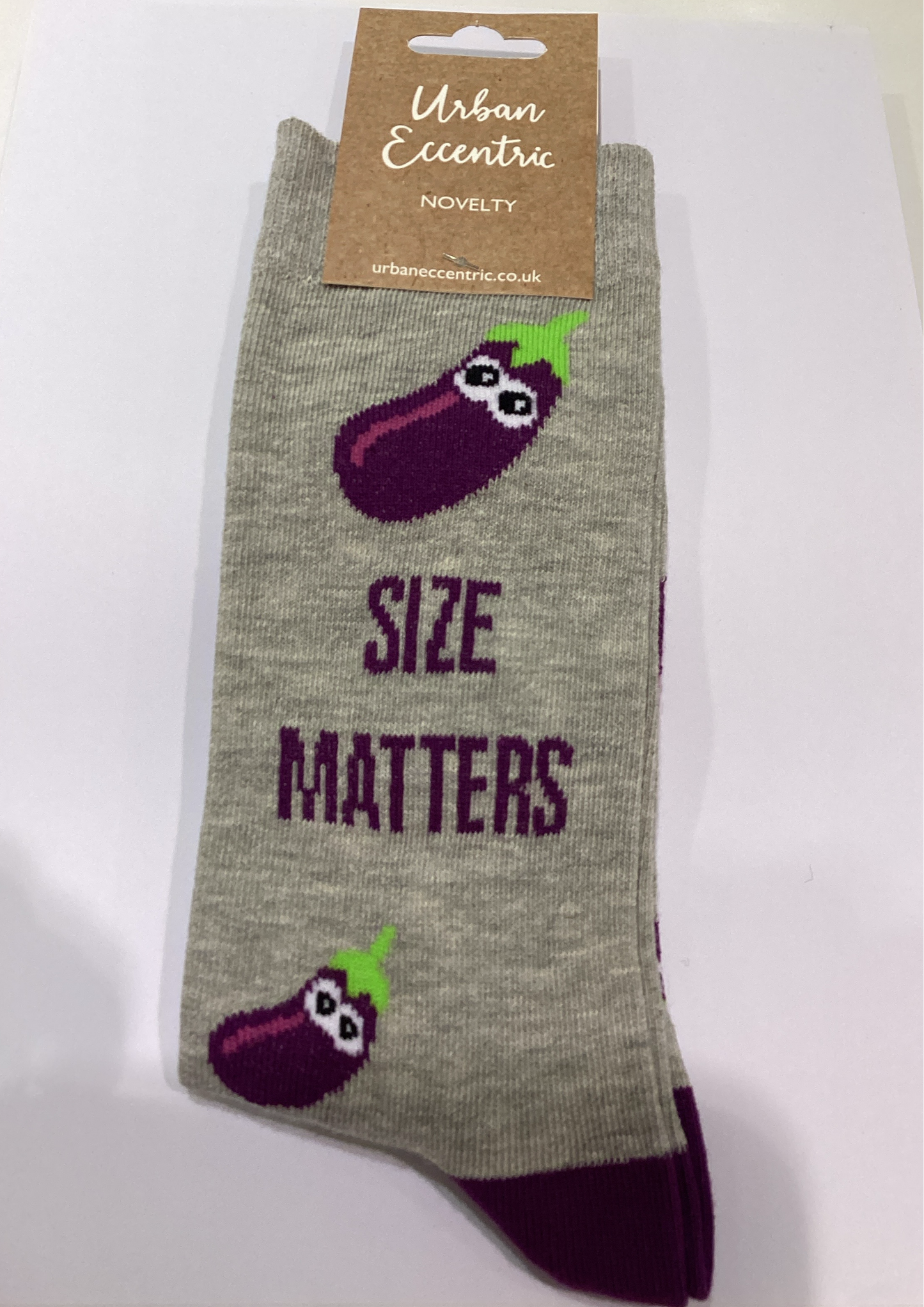 Unisex Size matters Socks