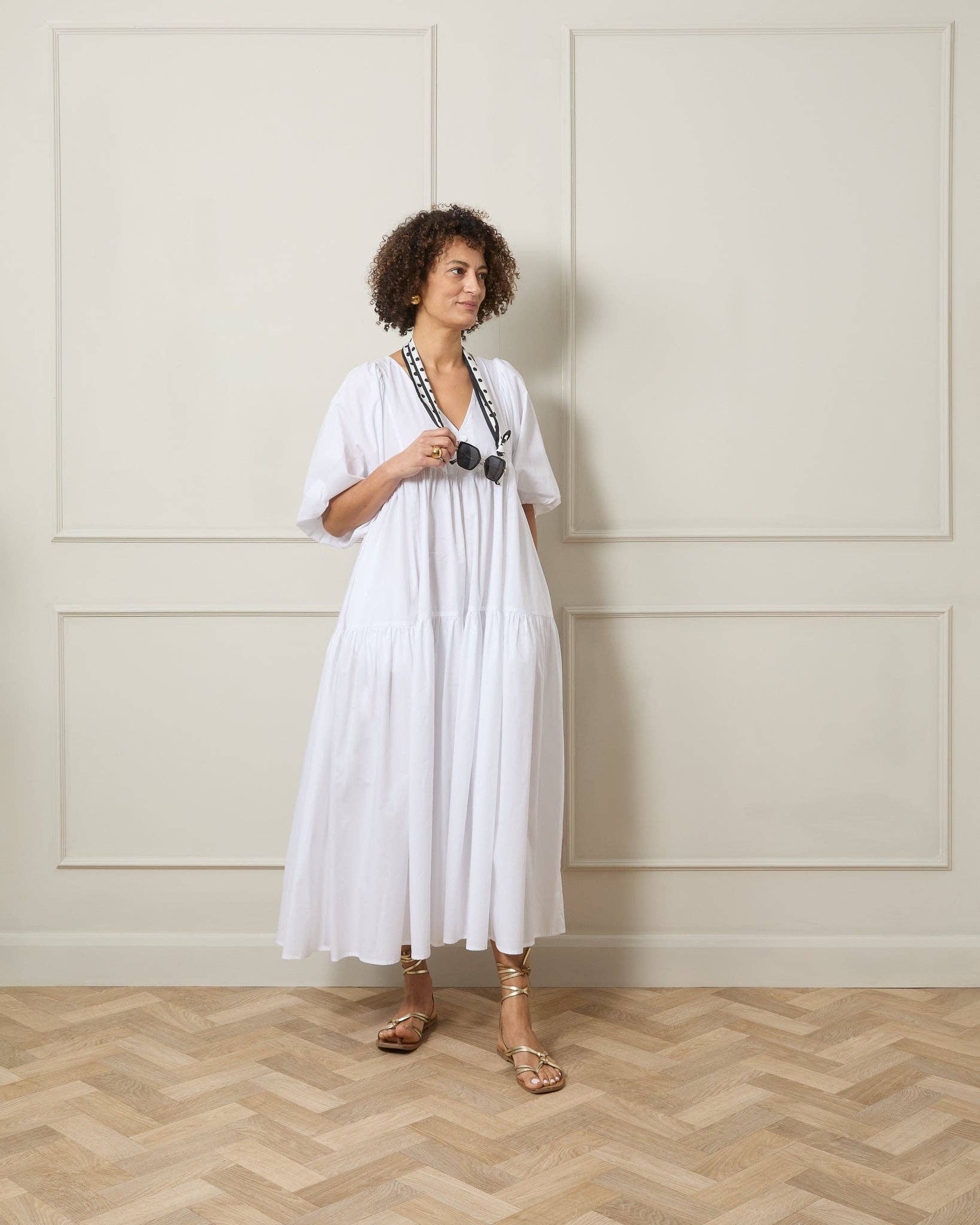 CHALK UK Ltd - Annabelle Dress | White