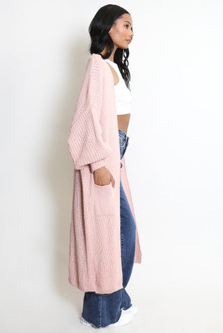 Long Knit Cardigan