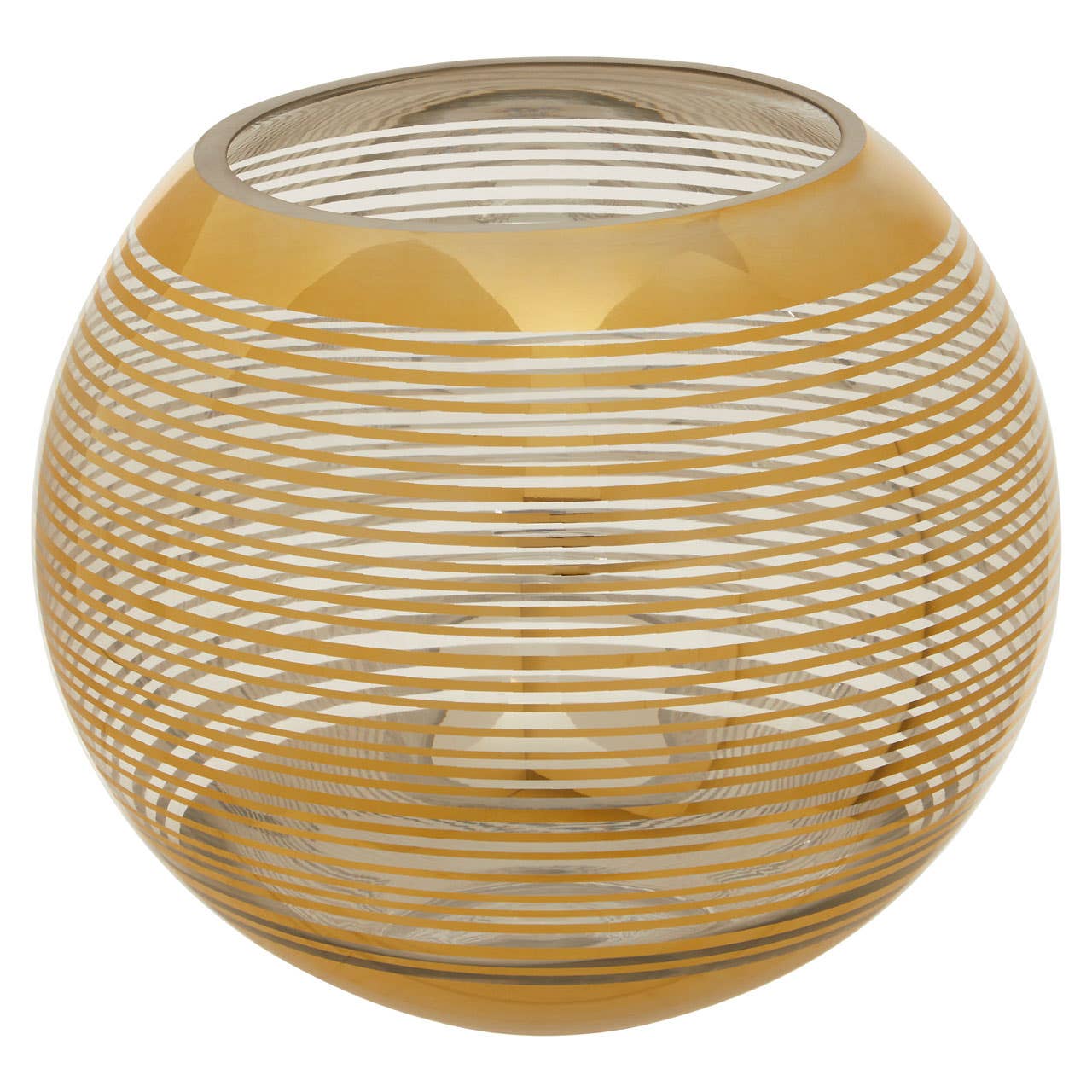 Raya Large Rounded Stripe Vase