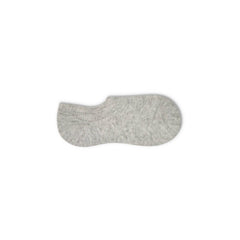 CHALK  - Cosy Cashmere No Show Sock | Light Grey
