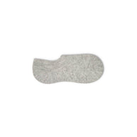 CHALK  - Cosy Cashmere No Show Sock | Light Grey