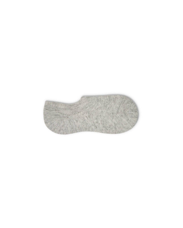 CHALK  - Cosy Cashmere No Show Sock | Light Grey