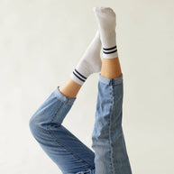 CHALK UK Ltd - Bamboo Ankle Sock | White