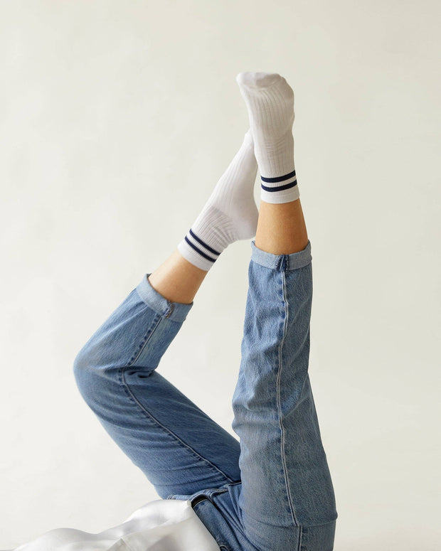 CHALK UK Ltd - Bamboo Ankle Sock | White