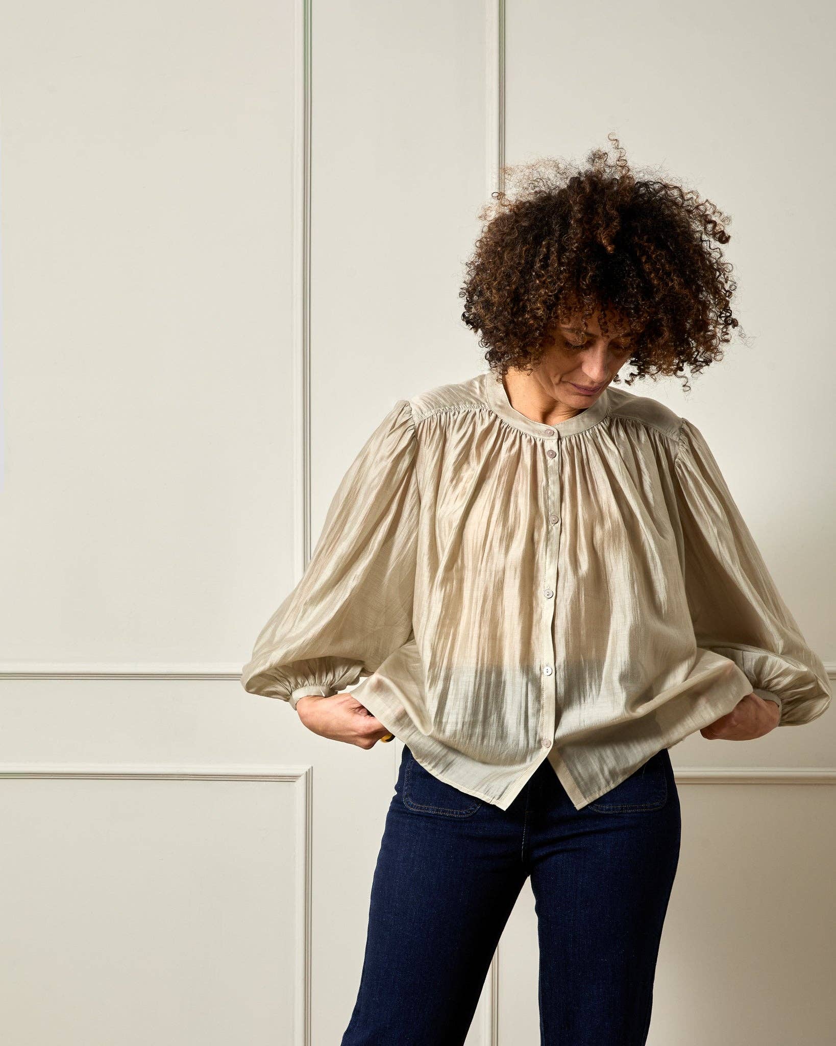 CHALK UK Ltd - Dawn Blouse | Taupe