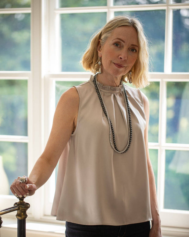 CHALK UK Ltd - Imogen Top | Glacier
