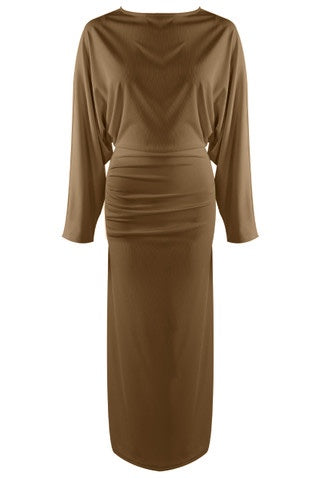 Asymetric Draped Dress