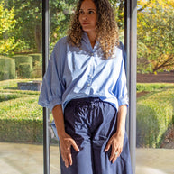 CHALK UK Ltd - Poppy Shirt | Blue