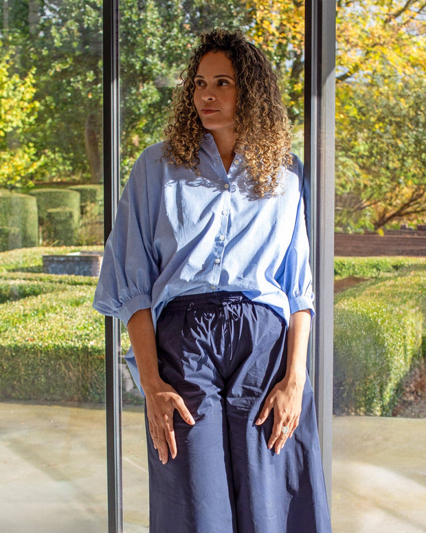 CHALK UK Ltd - Poppy Shirt | Blue