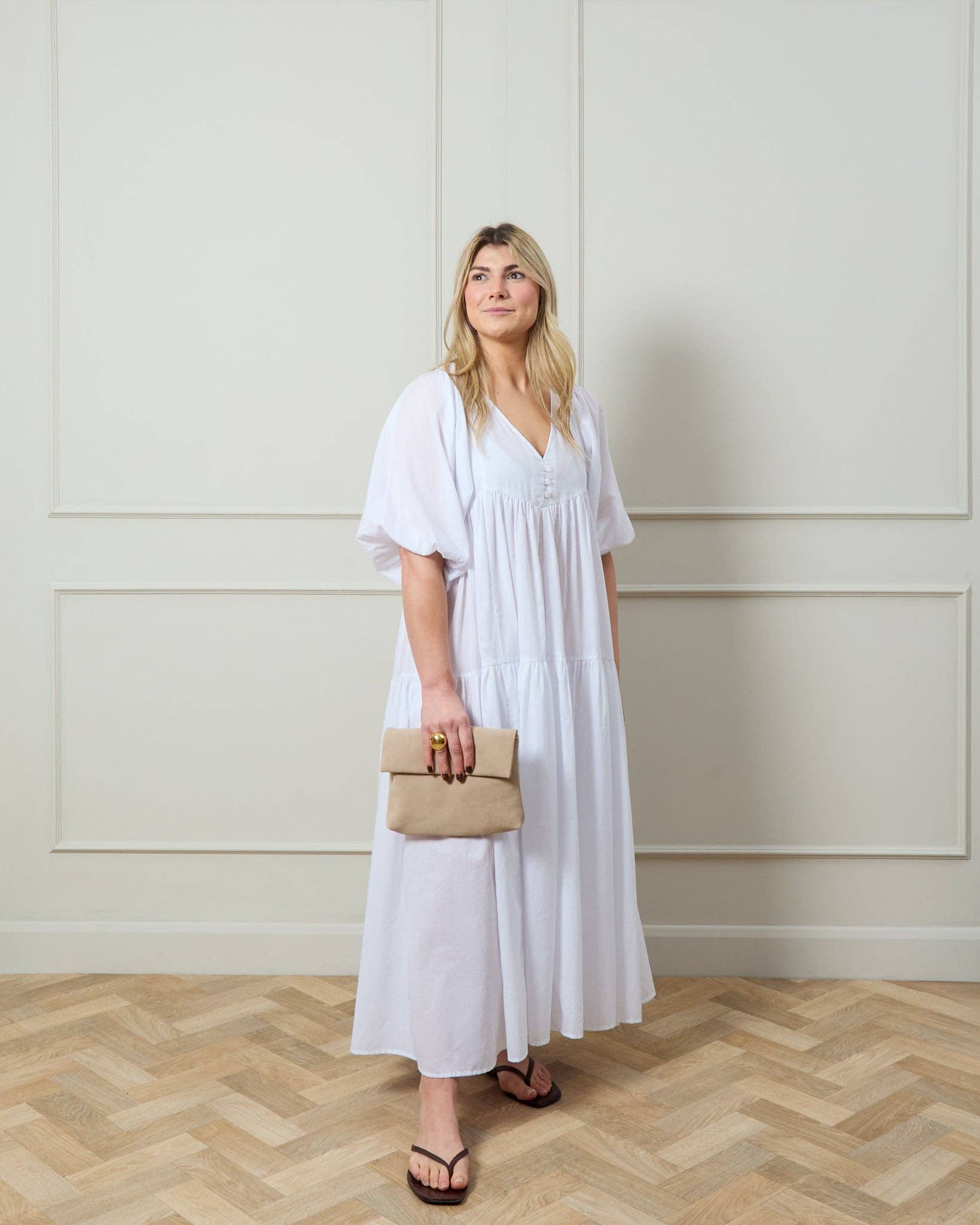 CHALK UK Ltd - Annabelle Dress | White
