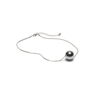 CHALK UK Ltd - Pendle Large Ball Necklace | Silver