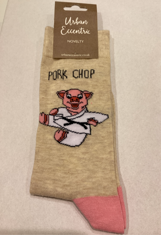 Unisex Pork Chop Socks