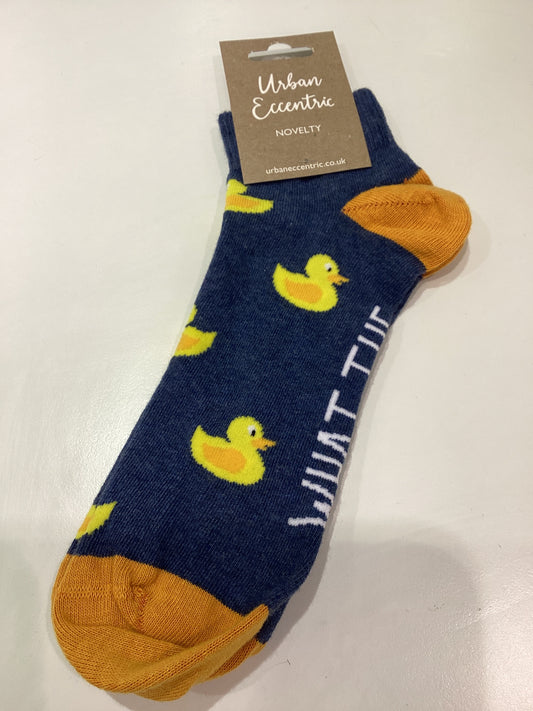 Unisex What the Duck Socks