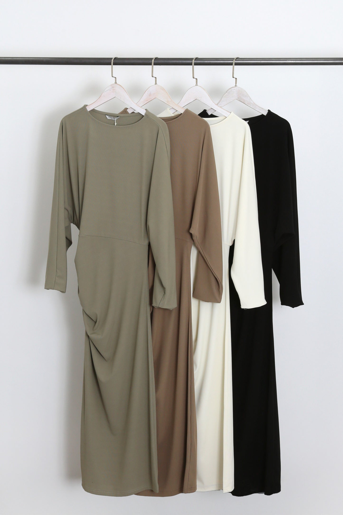 Asymetric Draped Dress