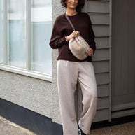 CHALK UK Ltd - Regan Trouser | Marl Beige: S/M