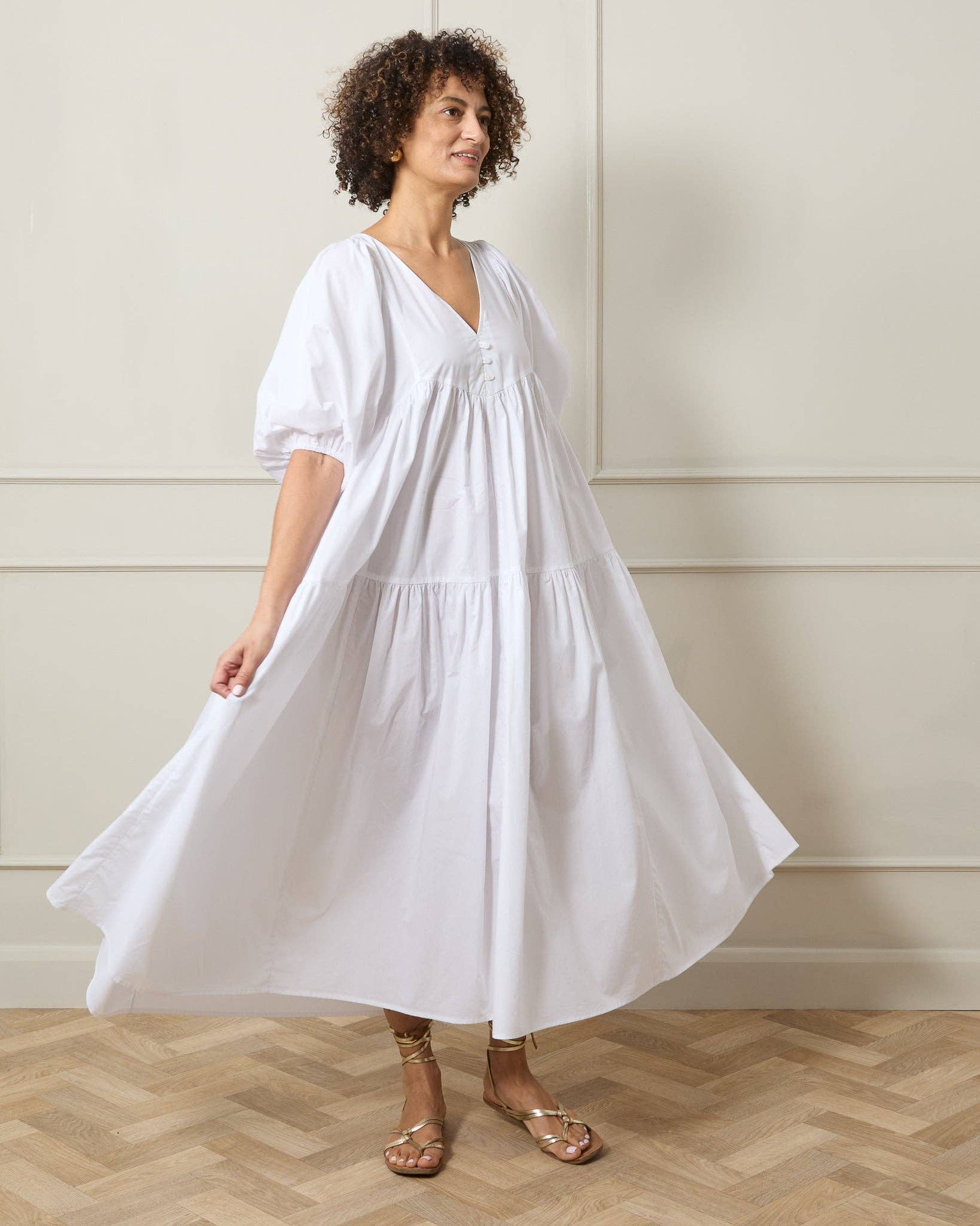 CHALK UK Ltd - Annabelle Dress | White
