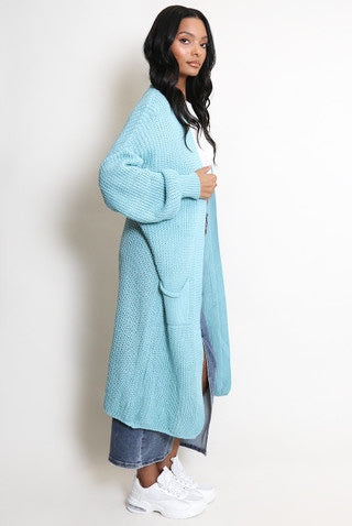 Long Knit Cardigan