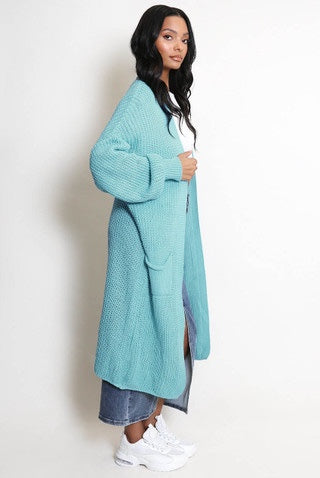 Long Knit Cardigan