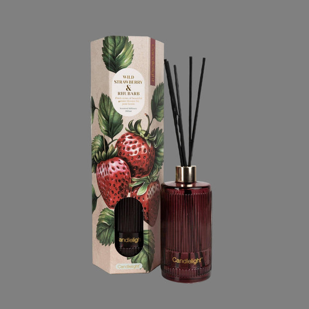 Reed Diffuser – Wild Strawberry & Rhubarb (200ml)
