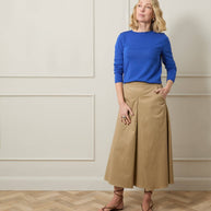 CHALK UK Ltd - Tamara Skirt | Dark Beige: M/L