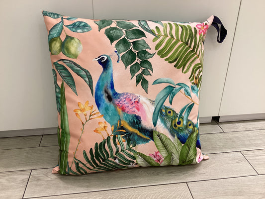 Peacock Outdoor Cushion