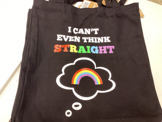 I Cant Think Straight Tote bag