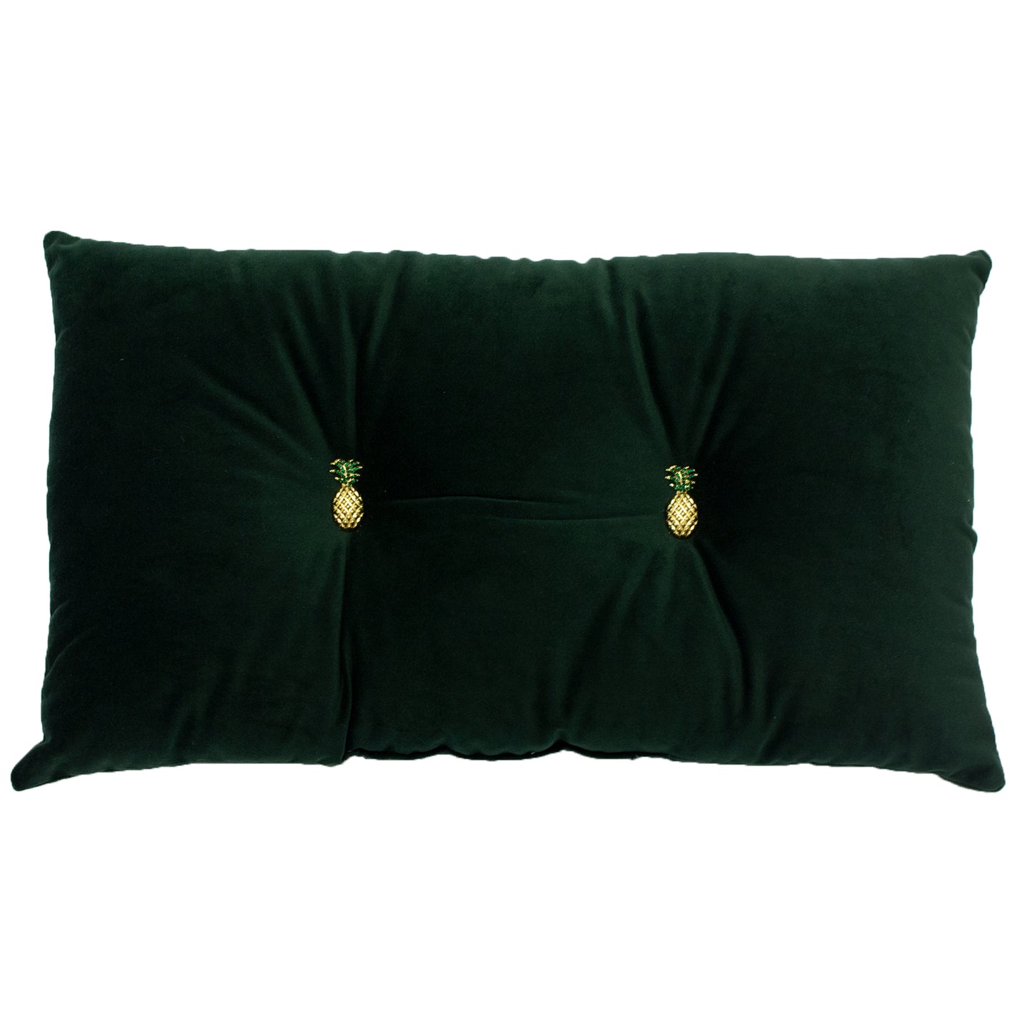 Pineapple 30X50 Pf Cushion Emerald Green Cushion