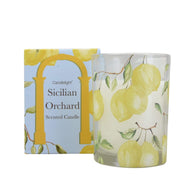Wax Filled Pot Candle – Sicilian Orchard Basil & Wild Lemon (220g)