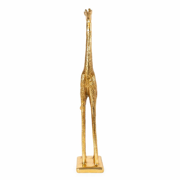 Standing Giraffe Ornament – Gold (44.5cm)