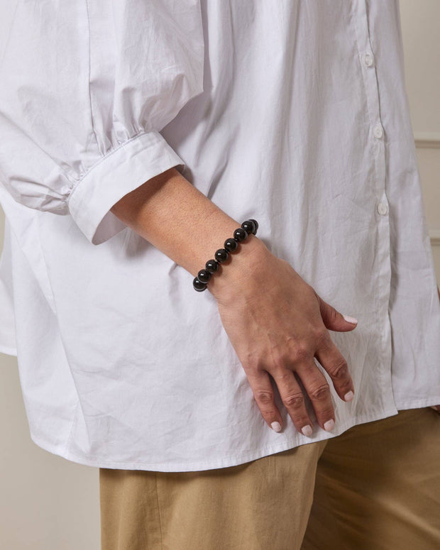 CHALK UK Ltd - Beaded Bracelet | Black
