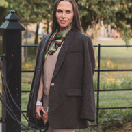 CHALK UK Ltd - Emma Scarf | Green/Brown