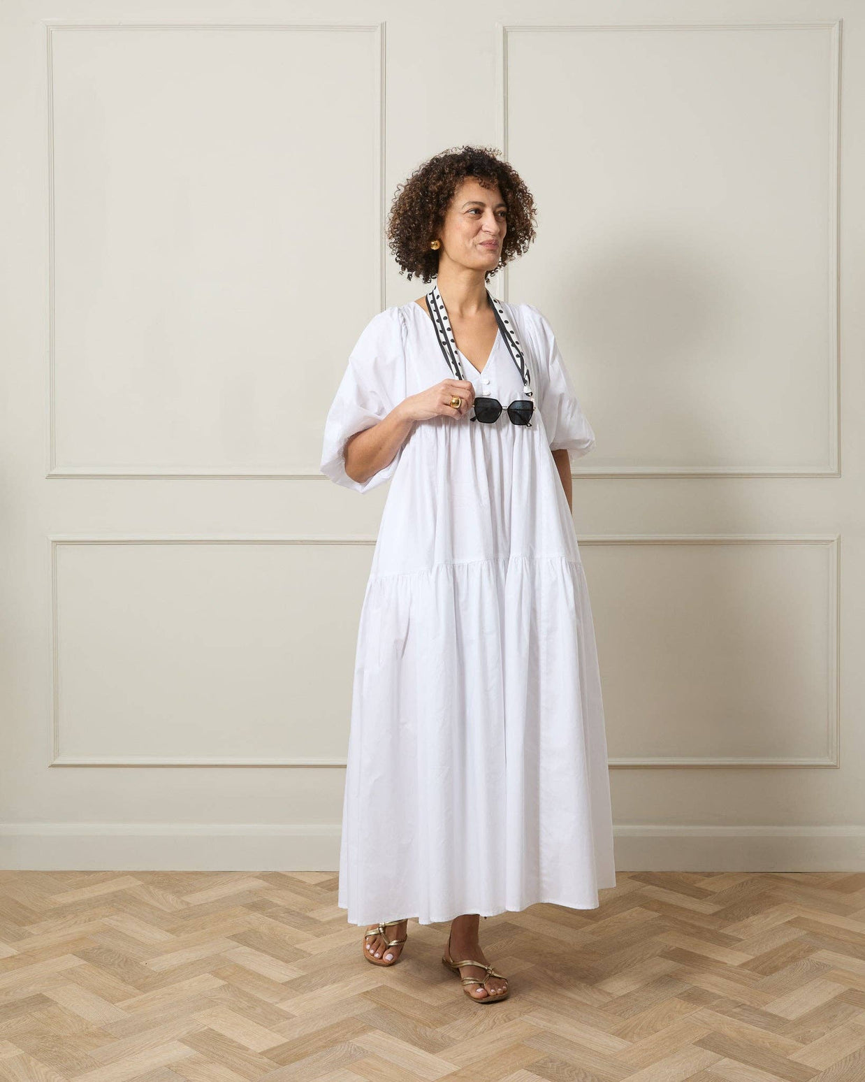CHALK UK Ltd - Annabelle Dress | White