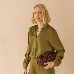 CHALK Josie Shirt  -  Avocado