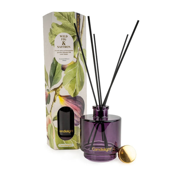 Reed Diffuser – Wild Fig & Saffron (200ml)