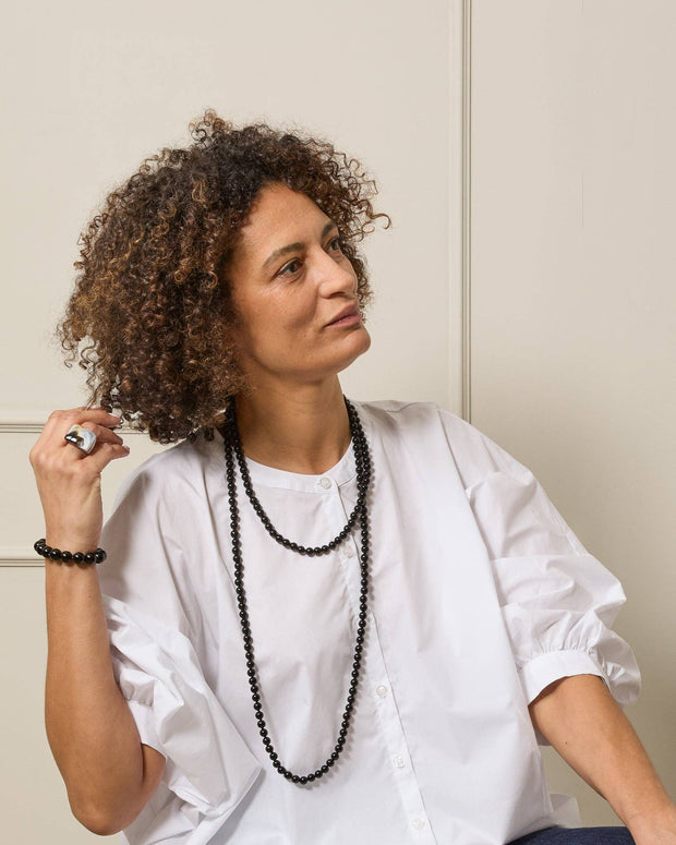 CHALK UK Ltd - Beaded Bracelet | Black