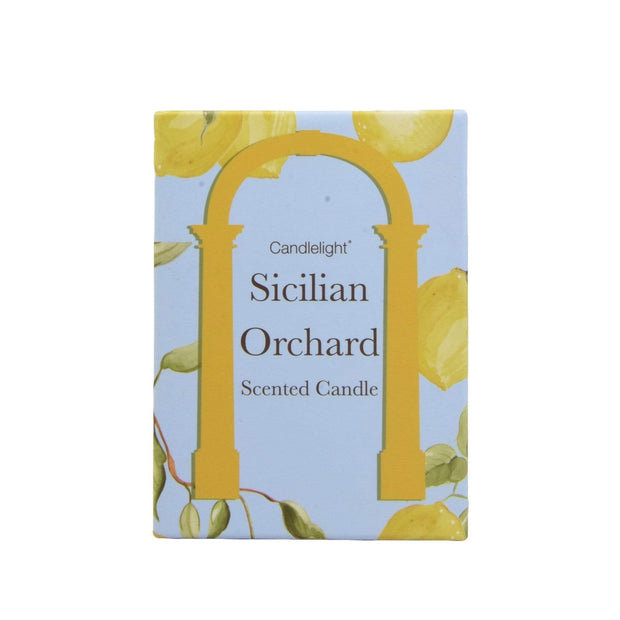 Wax Filled Pot Candle – Sicilian Orchard Basil & Wild Lemon (220g)
