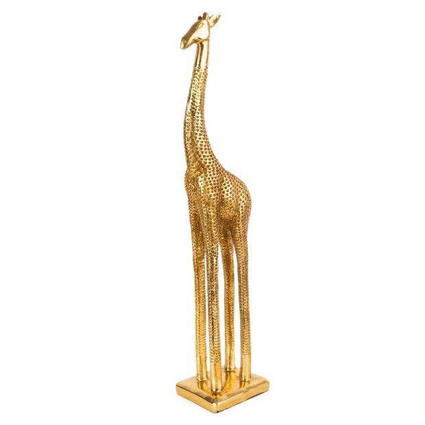 Standing Giraffe Ornament – Gold (44.5cm)