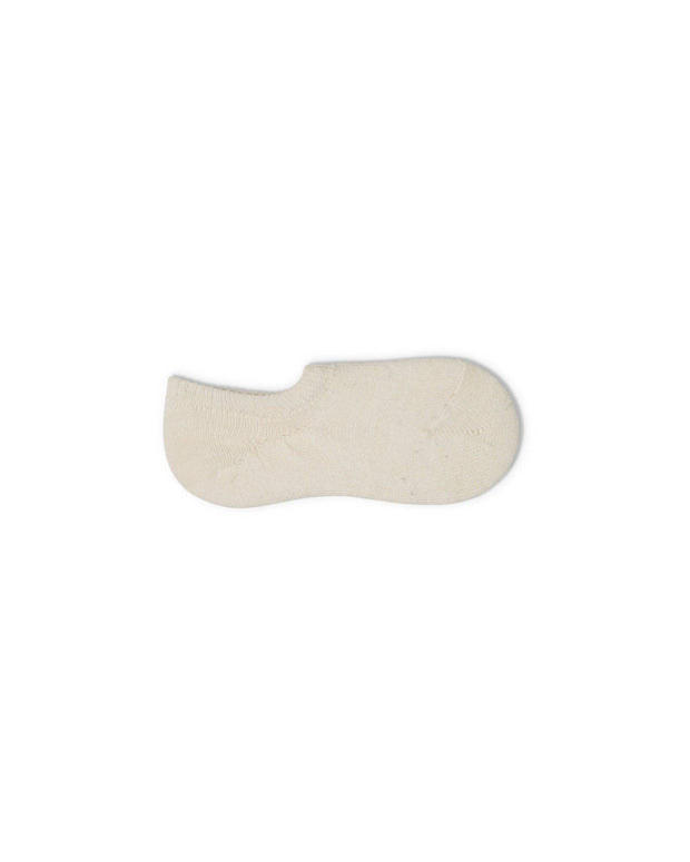 CHALK UK Ltd - Cosy Cashmere No Show Sock | Ivory