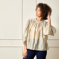 CHALK UK Ltd - Cia Vest | Nude