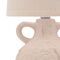 Hestia Natural Handle Vase Lamp - 28cm